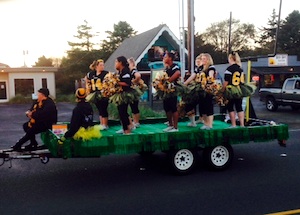 parade cheerleders