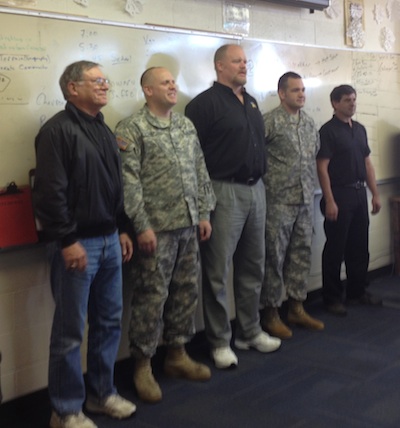 army & NB staff