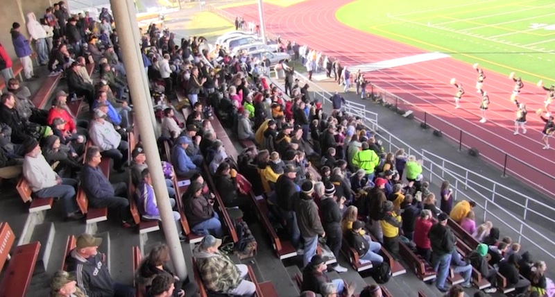 playoff crowd