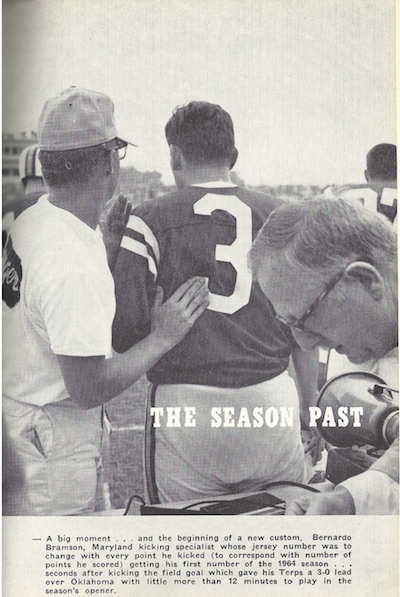 Bramson wearing three