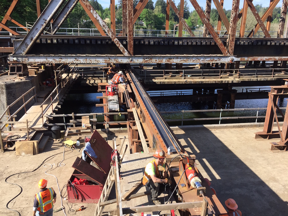 BRIDGE DURING
