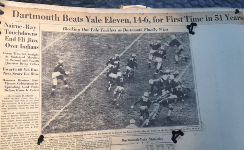 Dartmouth beats Yale