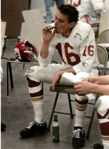 LEN DAWSON SMOKING