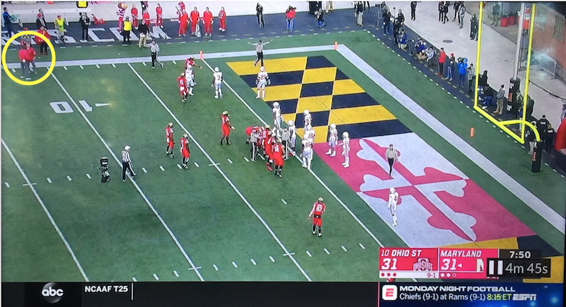 meyer on field