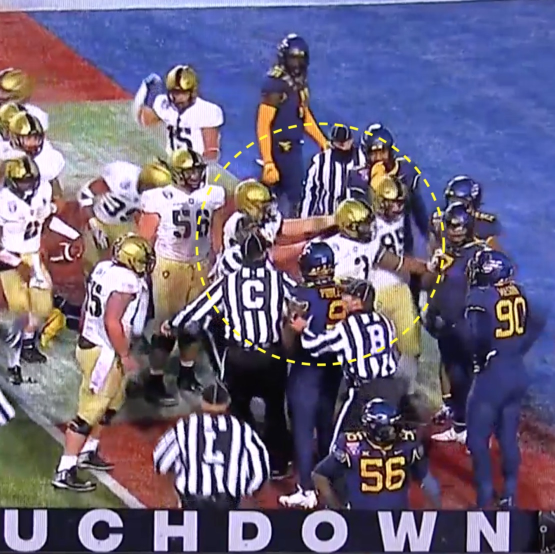 army captain after TD